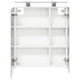 Bathroom Mirror Cabinet White 60 x 14.5 x 70 cm Engineered wood 889063