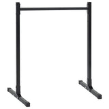 Dip Station 2 pcs Black 55 x 90 x 104.5 cm Powder-Coated Steel 42002571