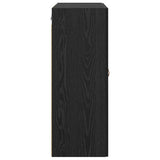 Wall Mounted Cabinet Black Oak 69.5 x 34 x 90 cm 882423