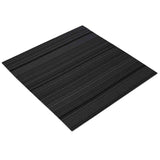 Carpet Tile Striped Light Grey 50 x 50 cm 20 pcs PP and Bitumen 42032463