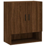Wall Cabinet Brown Oak 60x31x70 cm Engineered Wood 829931