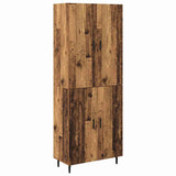 Highboard 2 pcs Old Wood Engineered Wood 3415649
