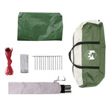 ZNTS Camping Tarp Green 460x305x210 cm Waterproof 94685