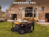 Petrol Inverter Generator Portable 5500W 5.0kVA 4-Stroke ATS Interface Camping 10653508