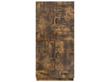 Cabinet Set 2 pcs Smoked Oak Engineered Wood 3416777
