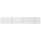 Gabion with 3.5 mm Wire and 5x10 cm Mesh 350x10x50 cm 3462505