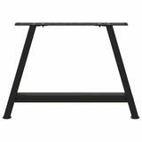 Coffee Table Legs A-Shaped 2 pcs Black 70x cm Steel 4012840