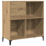 Record Cabinet Artisan Oak 84.5x38x89 cm Engineered Wood 857174