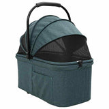 Folding Pet Stroller Adjustable Green 81 x 47 x 99 cm Polyester 42012433