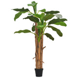 Artificial Banana Tree with Pot 250 cm Green 245948