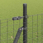 Fence Post Other 52 pcs Silver 3.2 x 3.2 x 83.5 cm Steel 3350250