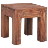 Coffee Table 30x30x30 cm Solid Mahogany Wood 283919