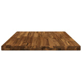 Rectangular Table Top 80 x 60 x 3.5 cm Rectangular Natural 938270