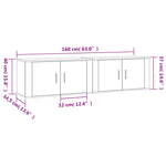Wall-mounted TV Cabinets 2 pcs Sonoma Oak 80x34.5x40 cm 3188353