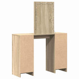 Dressing Table Brown 102 x 33 x 135 cm Engineered Wood 865183