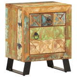 Bedside Cabinet 40x30x50 cm Solid Reclaimed Wood 320377