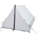Camping Tent A-Frame 2-Person White Blackout Fabric Waterproof 94758