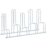 Bicycle Stand for 5 Bikes Floor Freestanding Galvanised Steel 4005571