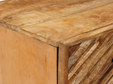 Storage Cabinets 2 pcs Brown 60 x 33.5 x 75 cm Solid Mango Wood 3310175