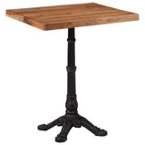 Bistro Table 60x60x76 cm Solid Acacia Wood 321085