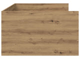 Bed Frame with Storage Artisian Oak 80 x 200 cm Engineered Wood 3429636