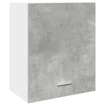 ZNTS Hanging Cabinet Concrete Grey 50x31x60 cm Engineered Wood 856106