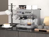 15 Bar Coffee Machine, with Adjustable Grind, Steamer and Accessories - Silver Colour T3398P329462