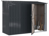 Garden Sheds Anthracite 203 x 85.5 x 200 cm Metal 42011303