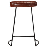 Bar Stools 2 pcs Dark Brown 41x29x62 cm 358924