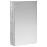 Bathroom Mirror Cabinet Grey Sonoma 30 x 10.5 x 50 cm 889012