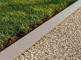 Garden Cover Profile 2 pcs 100 x 20 x 5 cm Stainless Steel 8012928