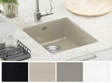 Sink 80% Quartz and 20% Resin 370 x 460 mm Beige 42028418