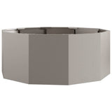 Planter Rusty 90 x 90 x 35 cm Weathering Steel 883737