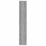 Office Cabinet Grey Sonoma 60x32x190 cm Engineered Wood 815280