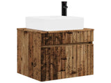 Wall-mounted Sink Vanity Old Wood 49 x 41 x 63 cm 890570