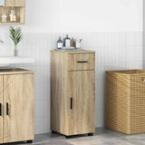 Bathroom Cabinet with Drawer Sonoma Oak 30 x 35 x 80 cm 883326