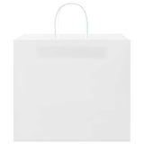 Paper Bags 250 pcs with Handles White 32x22x28 cm 4101624
