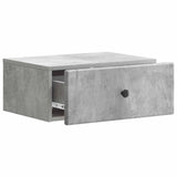 Wall-Mounted Bedside Cabinet Concrete Grey 49 x 34.5 x 20 cm 899131