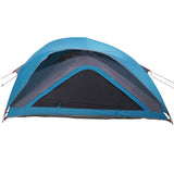 Camping Tent 1-Person Blue Waterproof 4009543