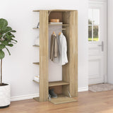 Hallway Cabinets 2 pcs Sonoma Oak Engineered Wood 3082038