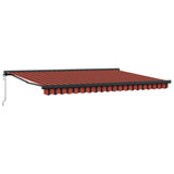 Awning Orange and Brown 450 x 300 x 165 cm 3330890