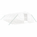 Greenhouse with Steel Frame White 50 m 10x5x2.3 m 3188097