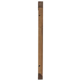 Bed Headboard Natural Solid Teak Wood 42024572
