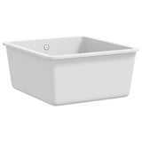 Granite Kitchen Sink Single Basin White 144869
