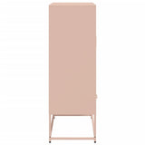 Highboard Pink 68x39x111.5 cm Steel 846609