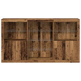LED Sideboard Old Wood 181.5 x 37 x 100 cm Engineered Wood 3333125