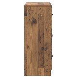Drawer Cabinet Old Wood 66 x 34.5 x 87 cm Engineered Wood 895763