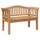Bench Brown 120 x 53.5 x 85 cm Solid Teak wood 42006346