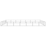 Dog Kennel Silver 28 m Steel 3082153