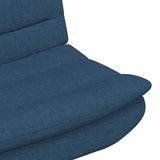 Swivel Chair Blue 63 x 75 x 76 cm Fabric 42007357